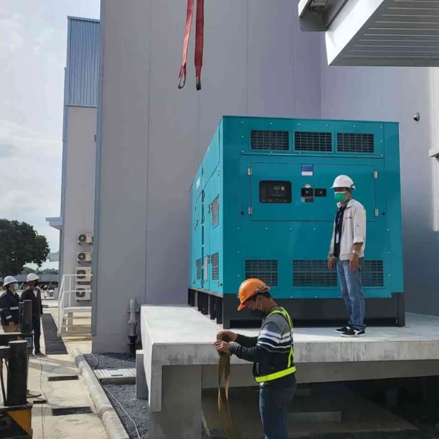 เครื่องปั่นไฟ โรงพยาบาล เครื่องกำเนิดไฟฟ้า