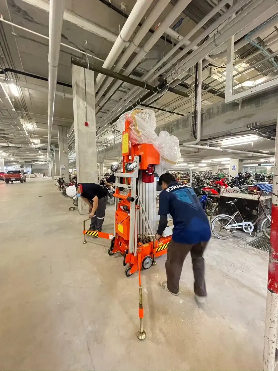 รถกระเช้าส่วนบุคคล ห้าง Personal lift