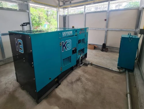 เครื่องปั่นไฟ ฟาร์ม ติดตั้งเครื่องปั่นไฟ 60kva