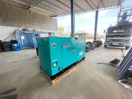 ติดตั้ง เครื่องปั่นไฟ 60kva เครื่องปั่นไฟ บริษัท ระยอง