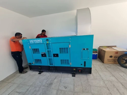 ติดตั้ง เครื่องปั่นไฟ 60kva เครื่องปั่นไฟ รีสอร์ท