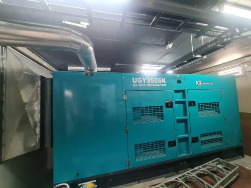 ติดตั้ง เครื่องปั่นไฟ 350kva เครื่องปั่นไฟ โรงแรม